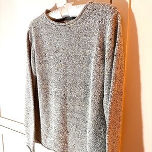 Columbia Cotton Blend Rag Knit Pullover Sweater; Women's size US Small (6-8)
